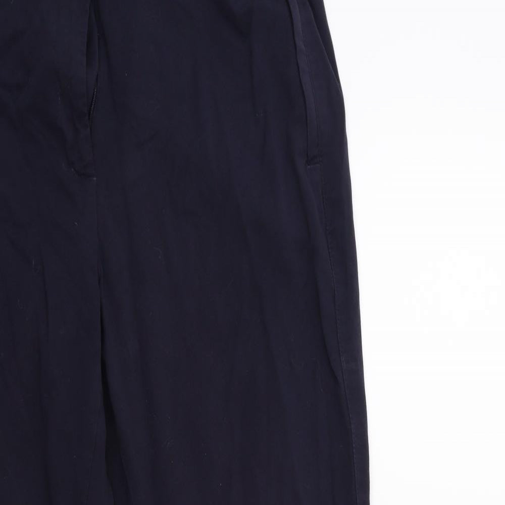 Marks and Spencer Womens Blue   Trousers  Size 14 L26 in
