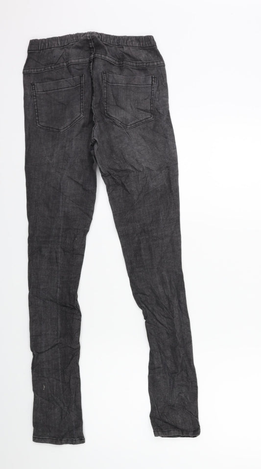 Pieces Womens Black  Denim Jegging Jeans Size S L30 in