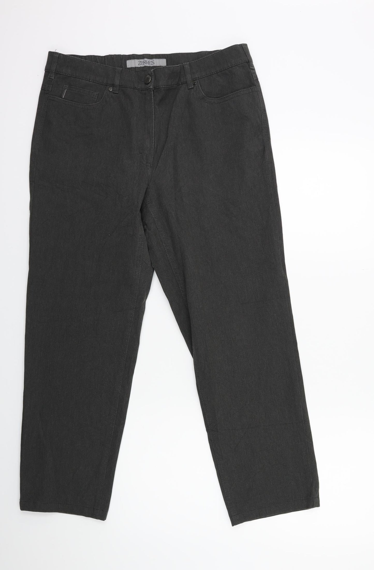 ZERRES Womens Brown   Trousers  Size 16 L27 in