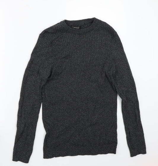 River Island Mens Grey   Pullover Jumper Size M