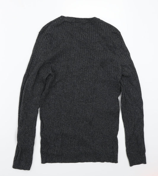 River Island Mens Grey   Pullover Jumper Size M