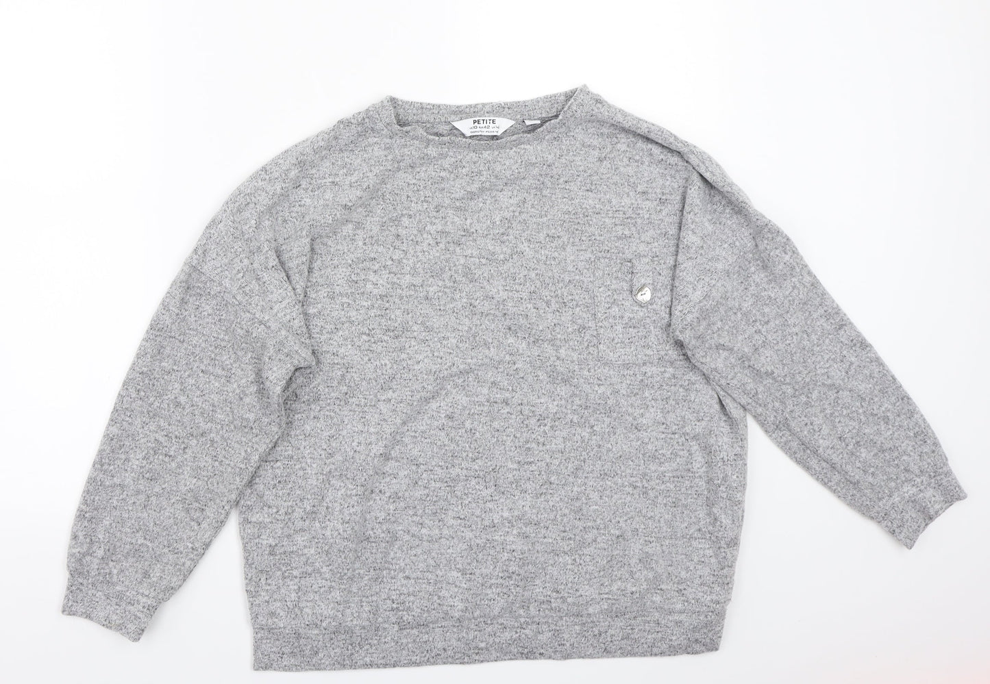 Dorothy Perkins Womens Grey   Pullover Jumper Size 14