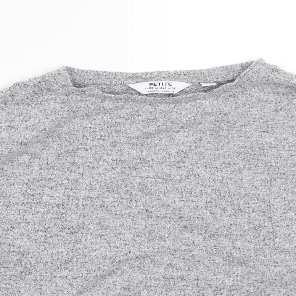 Dorothy Perkins Womens Grey   Pullover Jumper Size 14