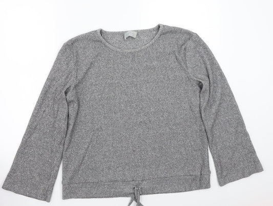 Jeff&co Womens Grey   Pullover Jumper Size 14