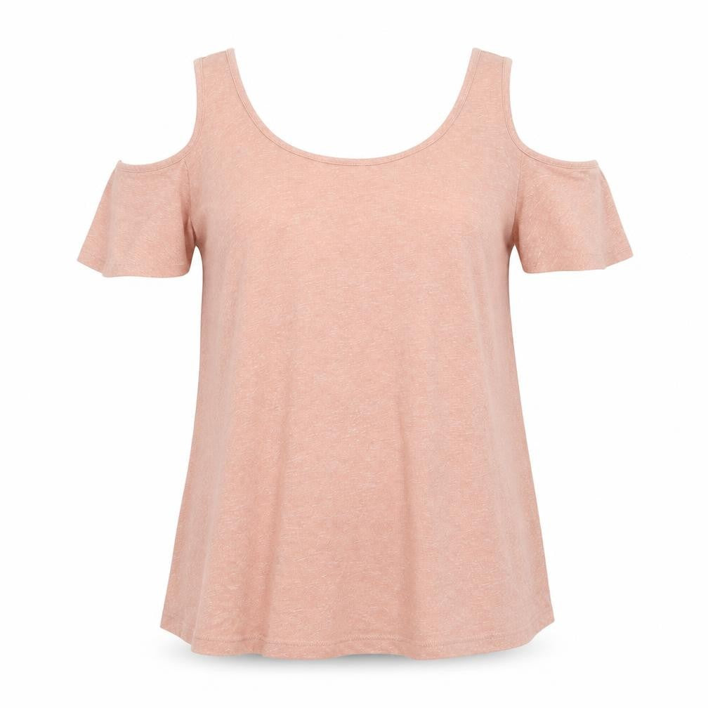 Newlook Womens Pink   Basic T-Shirt Size 8