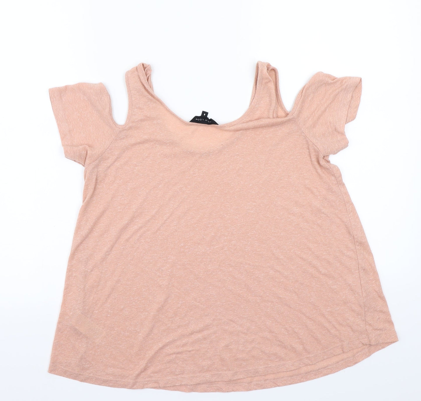Newlook Womens Pink   Basic T-Shirt Size 8