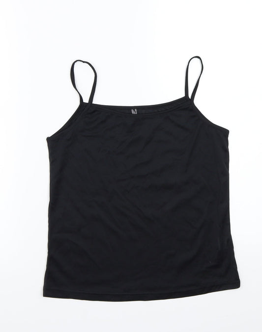 Preworn Womens Black   Basic Tank Size 10