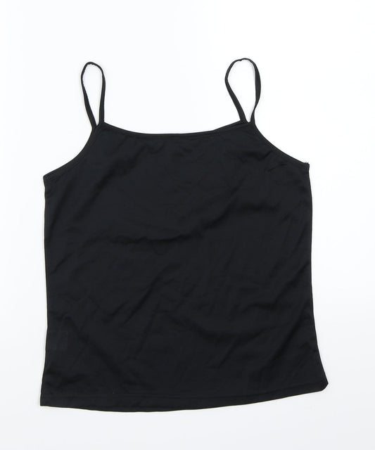 Preworn Womens Black   Basic Tank Size 10