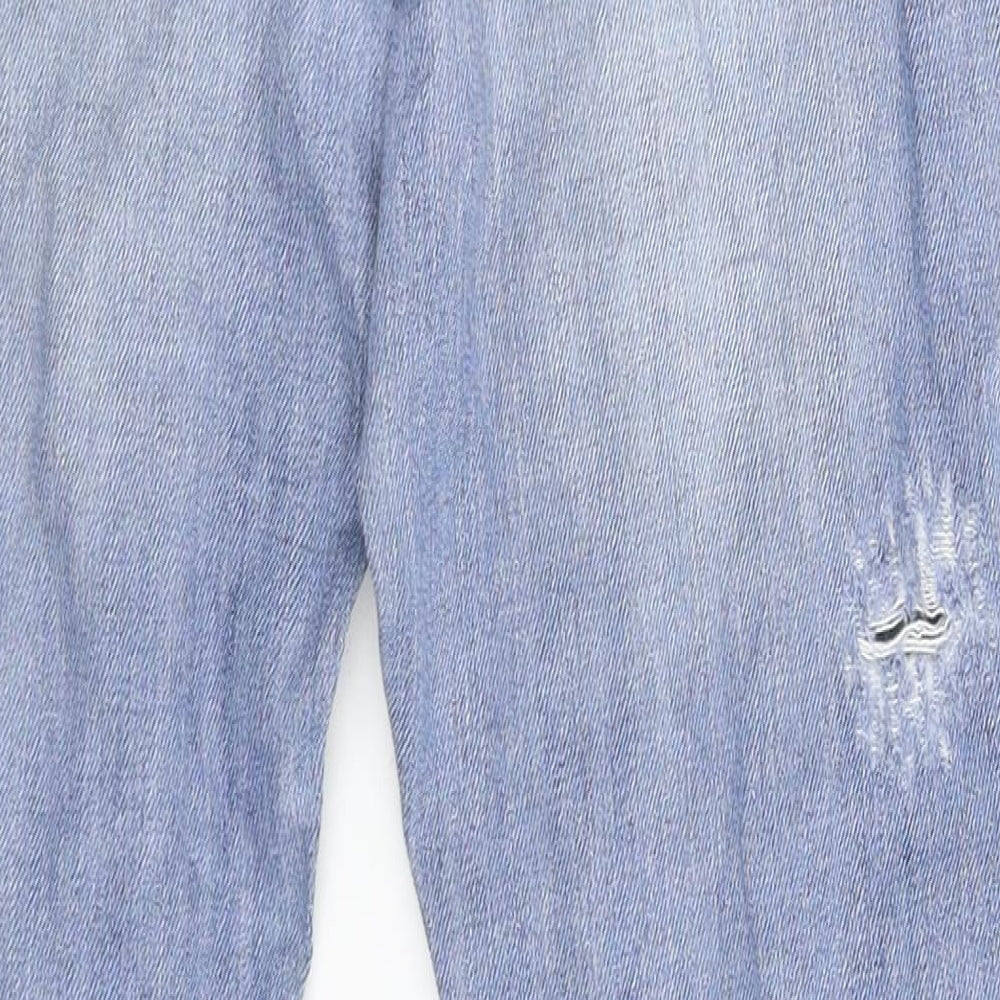 Preworn Womens Blue  Denim Skinny Jeans Size 24 in L25 in