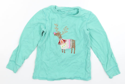 NEXT Boys Green   Pullover Sweatshirt Size 5 Years