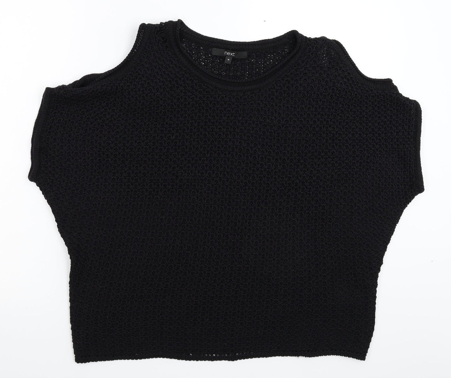NEXT Womens Black  Knit Pullover Jumper Size M