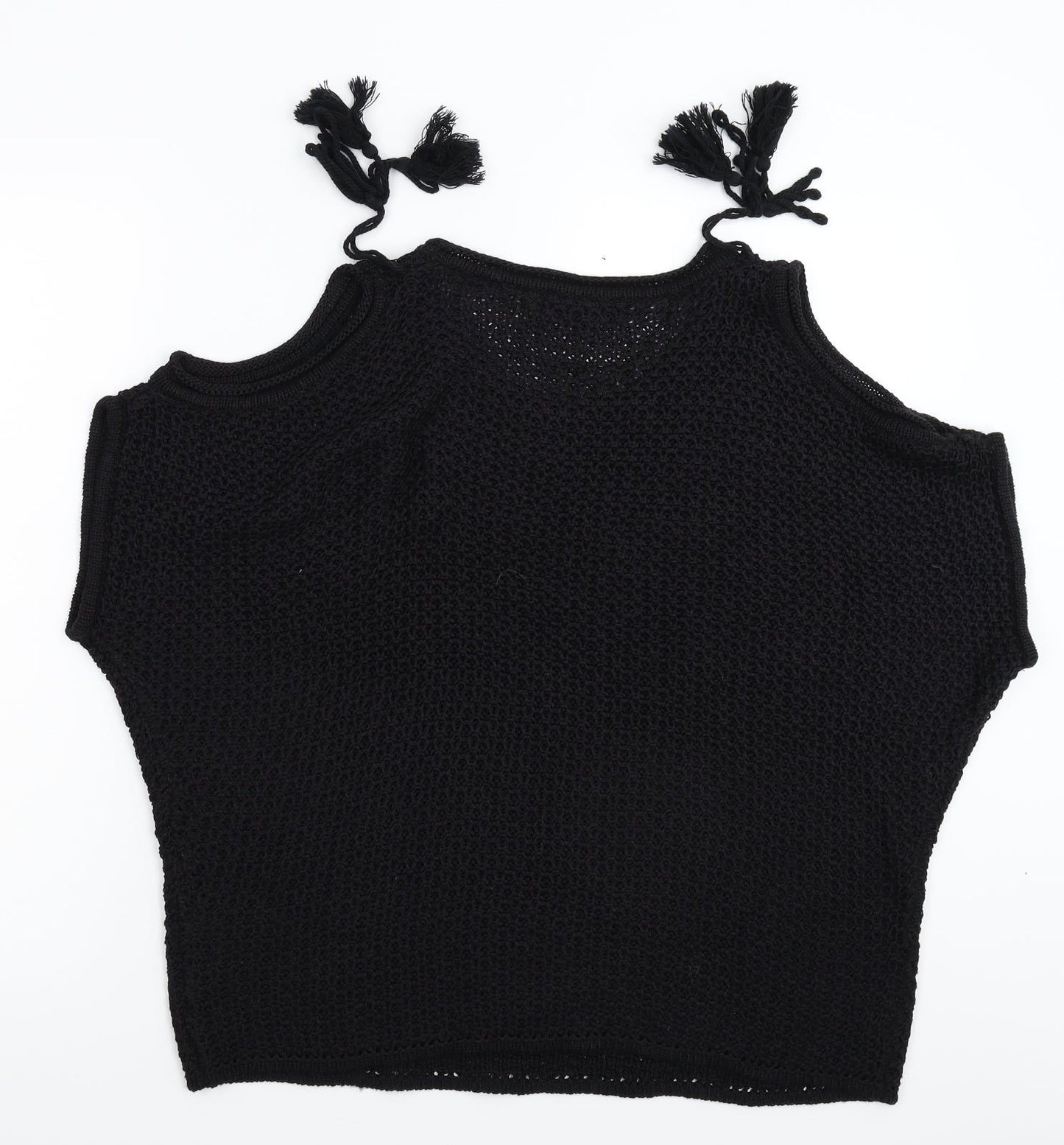 NEXT Womens Black  Knit Pullover Jumper Size M