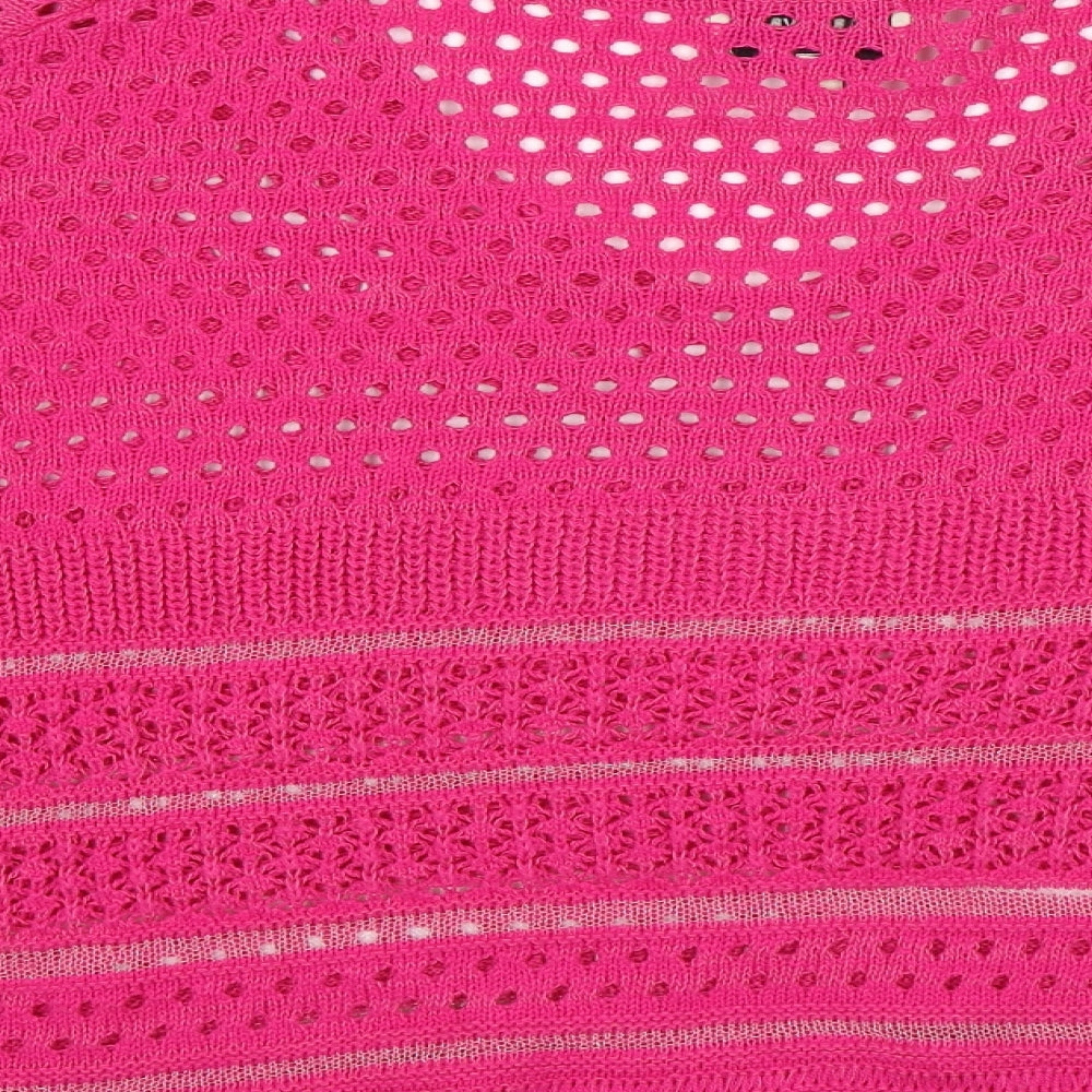 Papaya Womens Pink   Jersey Blouse Size S