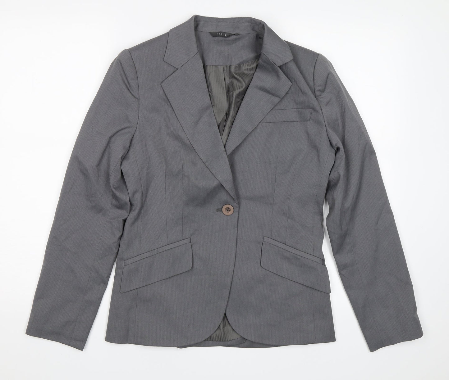 Nexus Womens Grey   Jacket Blazer Size 12