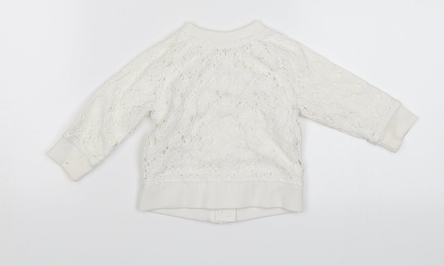 NEXT Baby White   Jacket  Size 3-6 Months