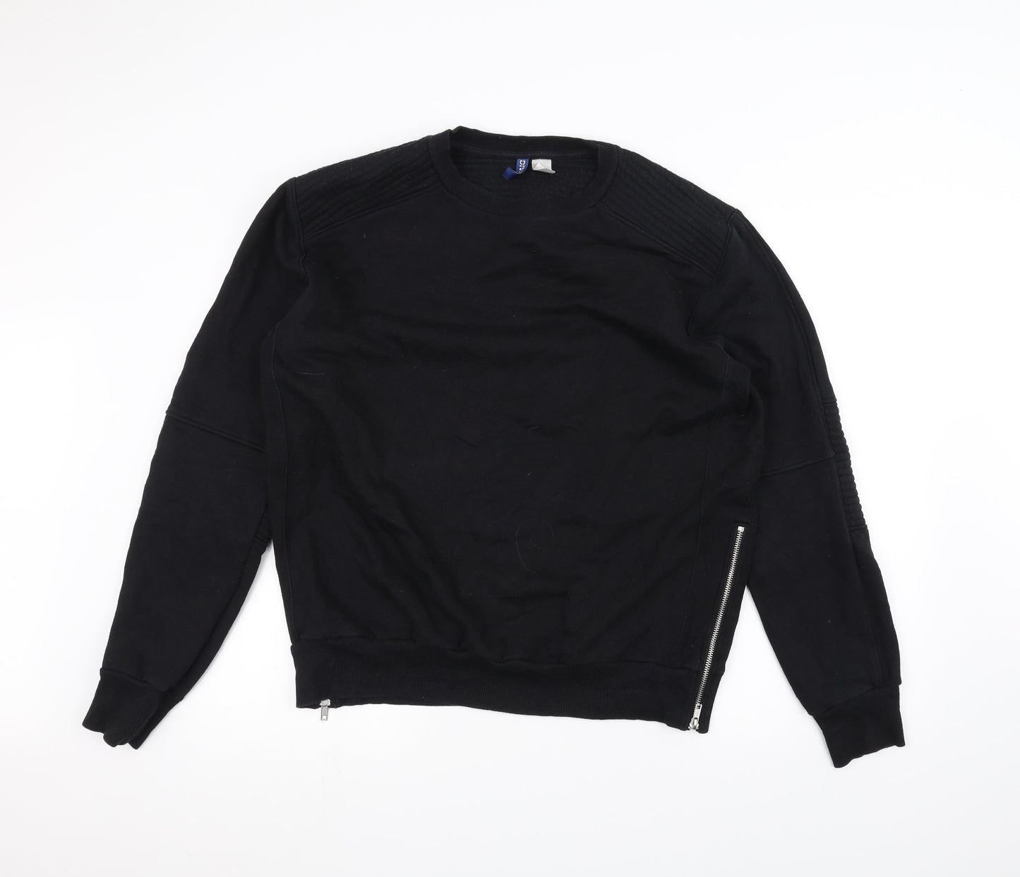 H&M Womens Black   Pullover Jumper Size L