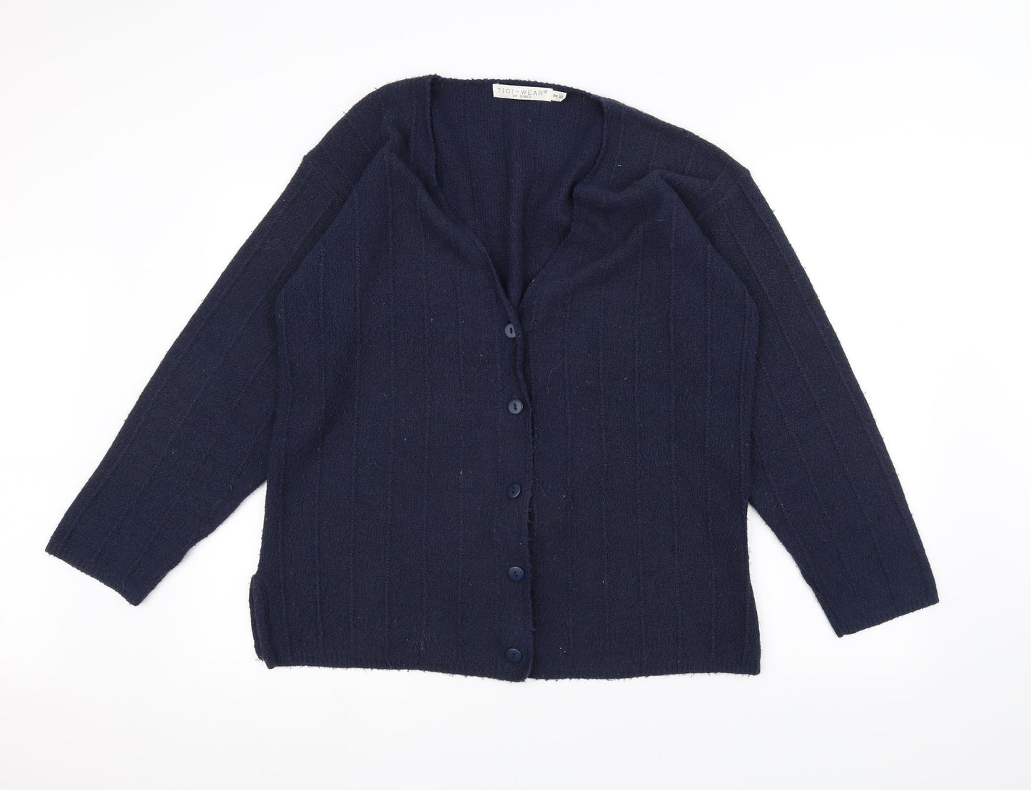 TIGI Womens Blue   Jacket Coatigan One Size