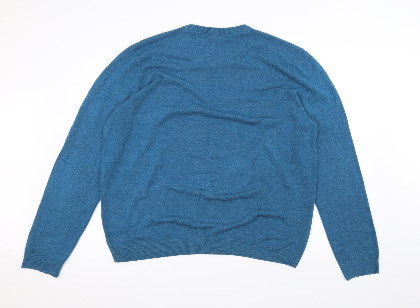 M&Co Womens Blue   Pullover Jumper Size 2XL