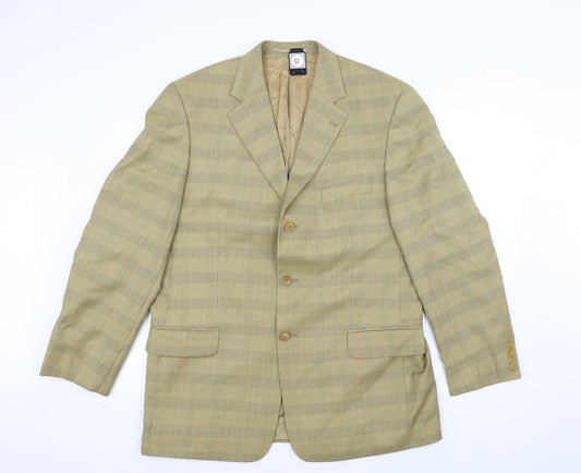 Canada Mens Brown   Jacket Suit Jacket Size 42