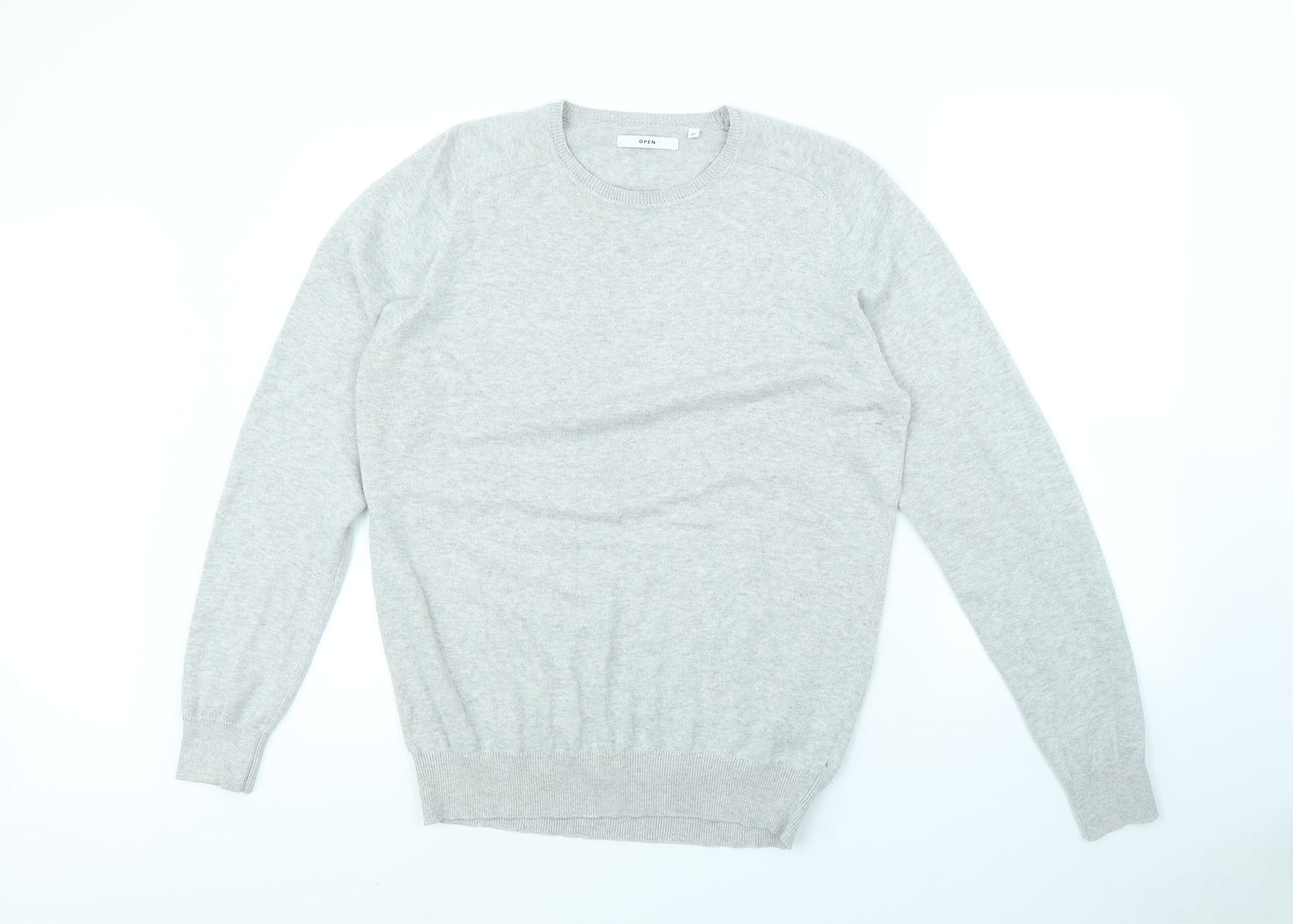 Open Mens Grey   Pullover Jumper Size M