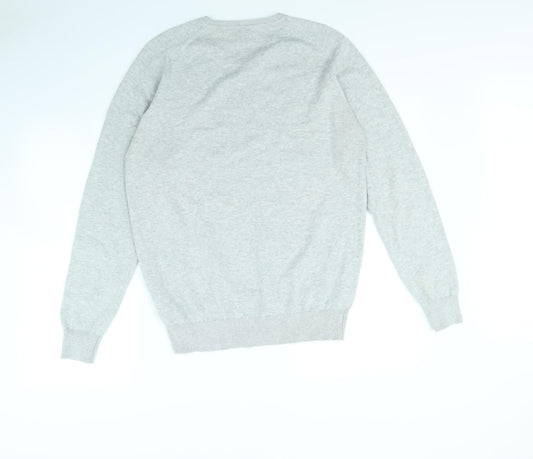 Open Mens Grey   Pullover Jumper Size M