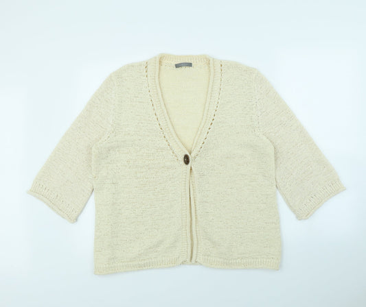 South Womens Beige   Jacket  Size 18