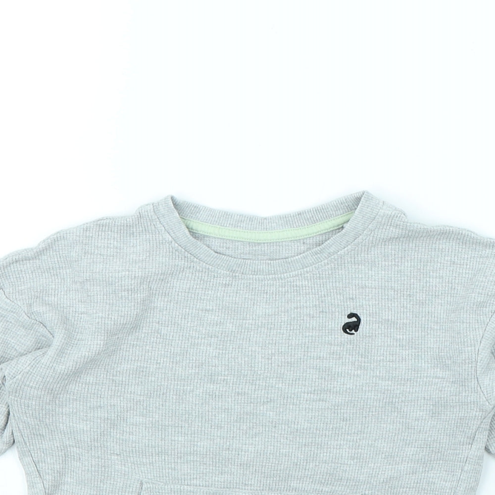 George Boys Grey   Pullover Jumper Size 4 Years