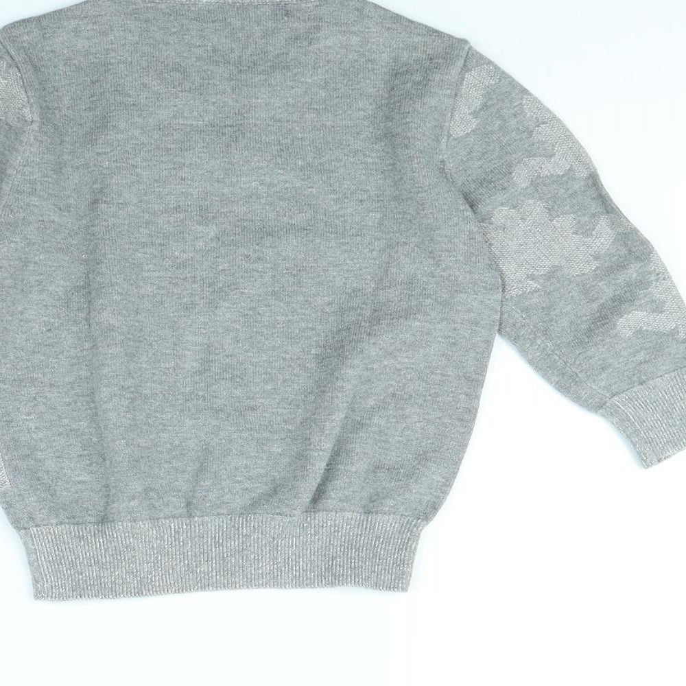 George Boys Grey   Pullover Jumper Size 2 Years