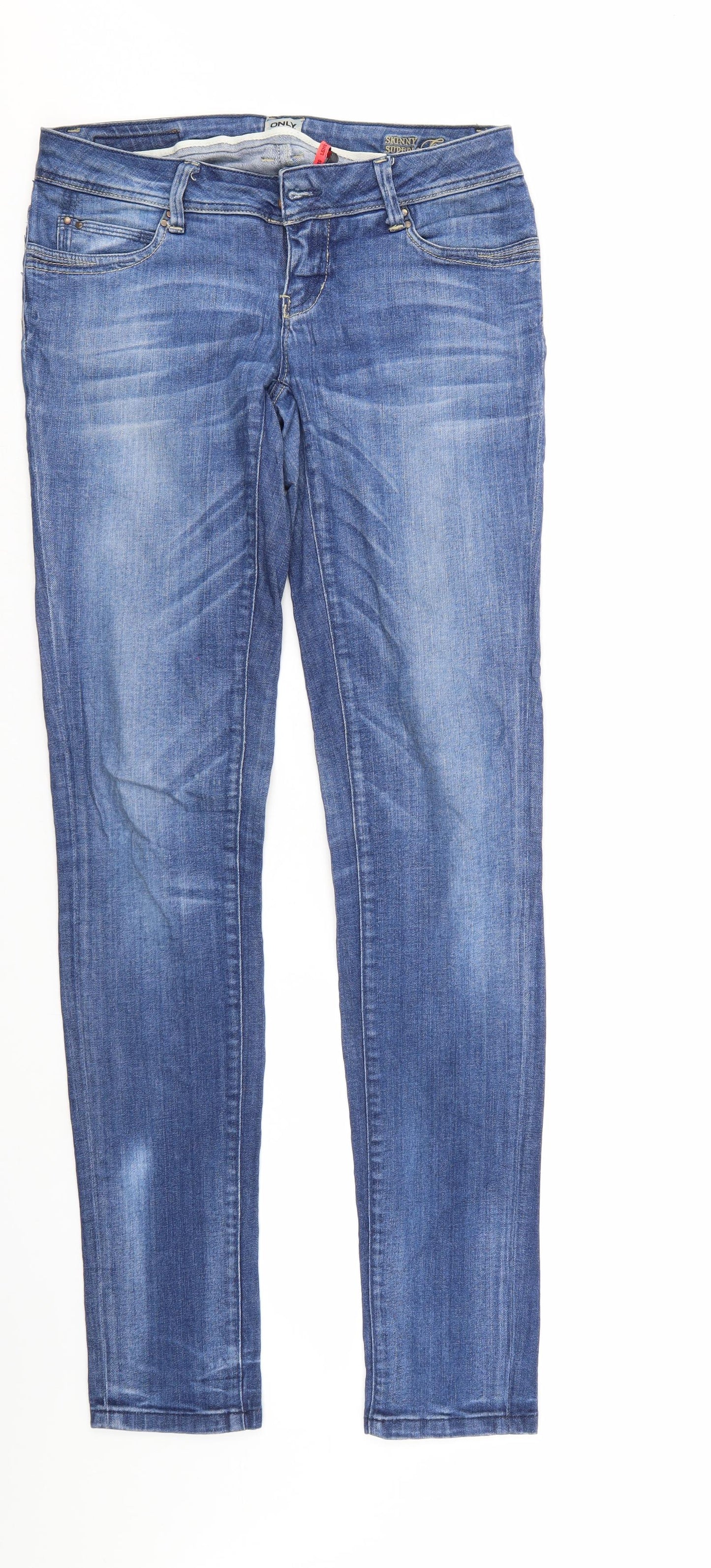 Only Mens Blue  Denim Skinny Jeans Size 29 L34 in