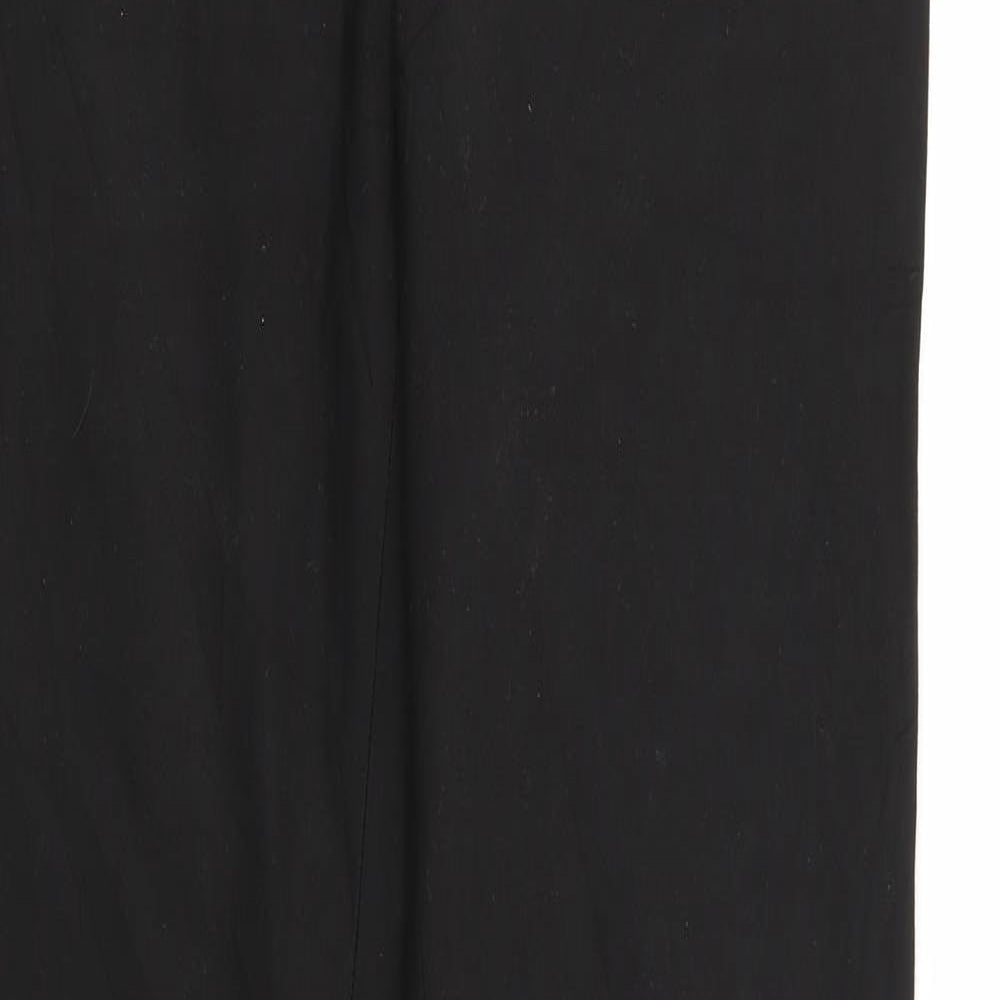 Preworn Womens Black   Trousers  Size 30 in L30 in