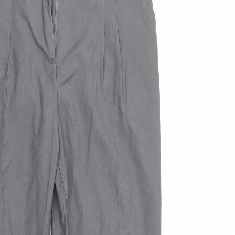 H&M Womens Grey   Trousers  Size 8 L26 in