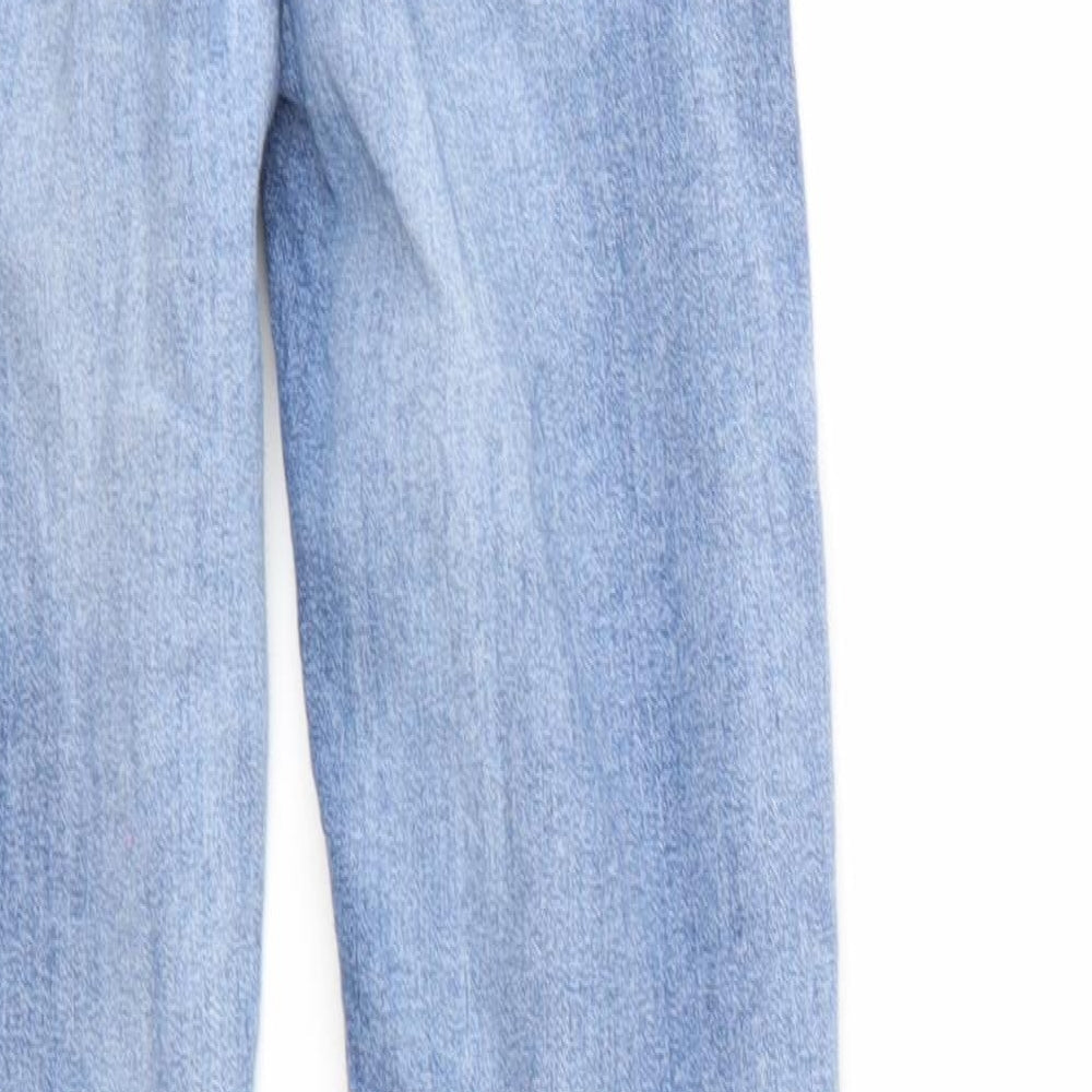 Divided Womens Blue  Denim Tapered Jeans Size 6 L28 in