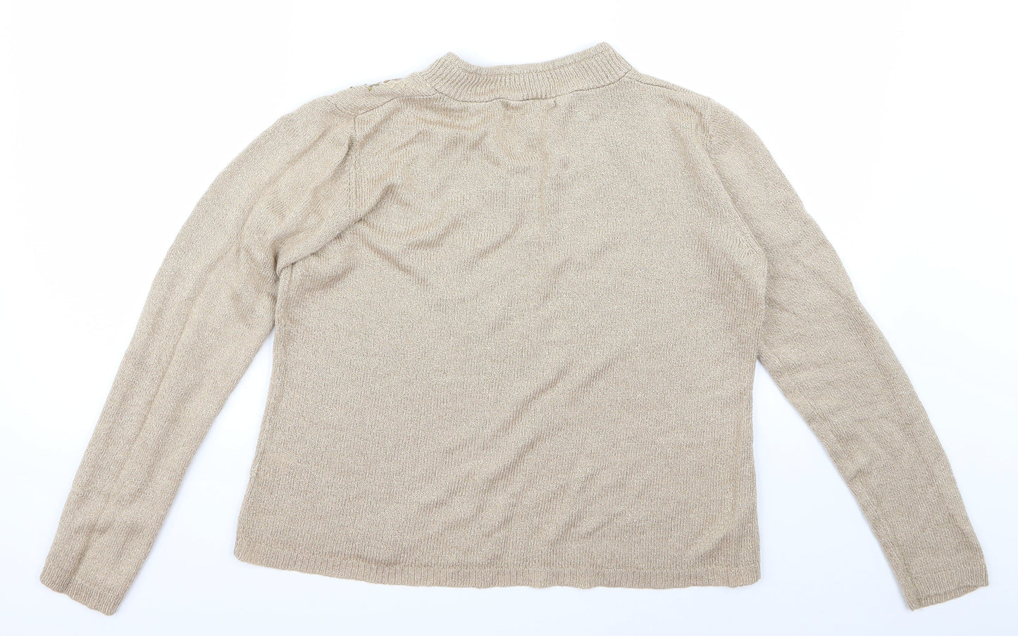 Preworn Womens Clear   Pullover Jumper Size M
