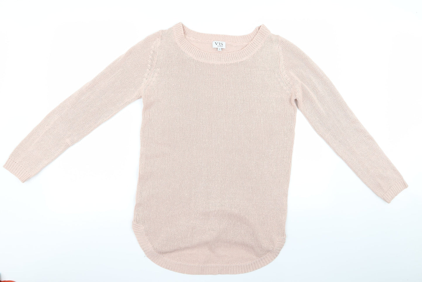 vrs Womens Pink   Pullover Jumper Size L