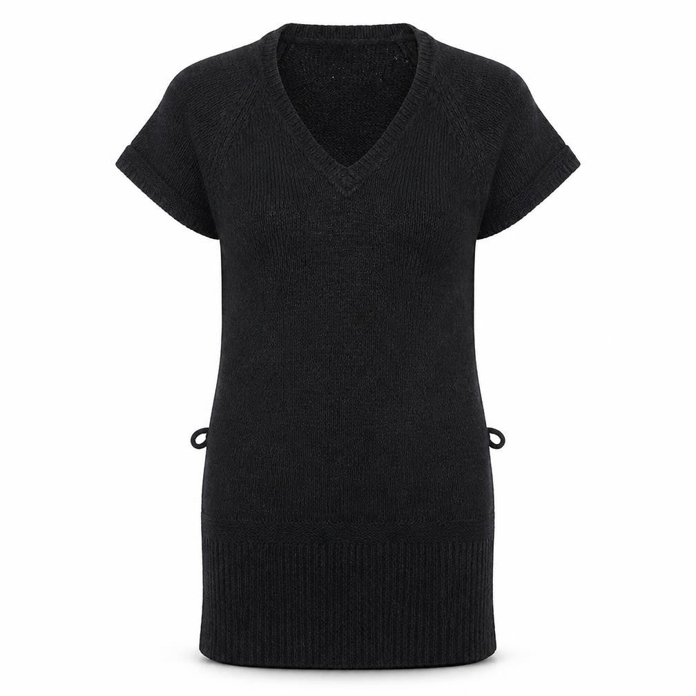 Tu Womens Black  Rayon Jumper Dress  Size 10