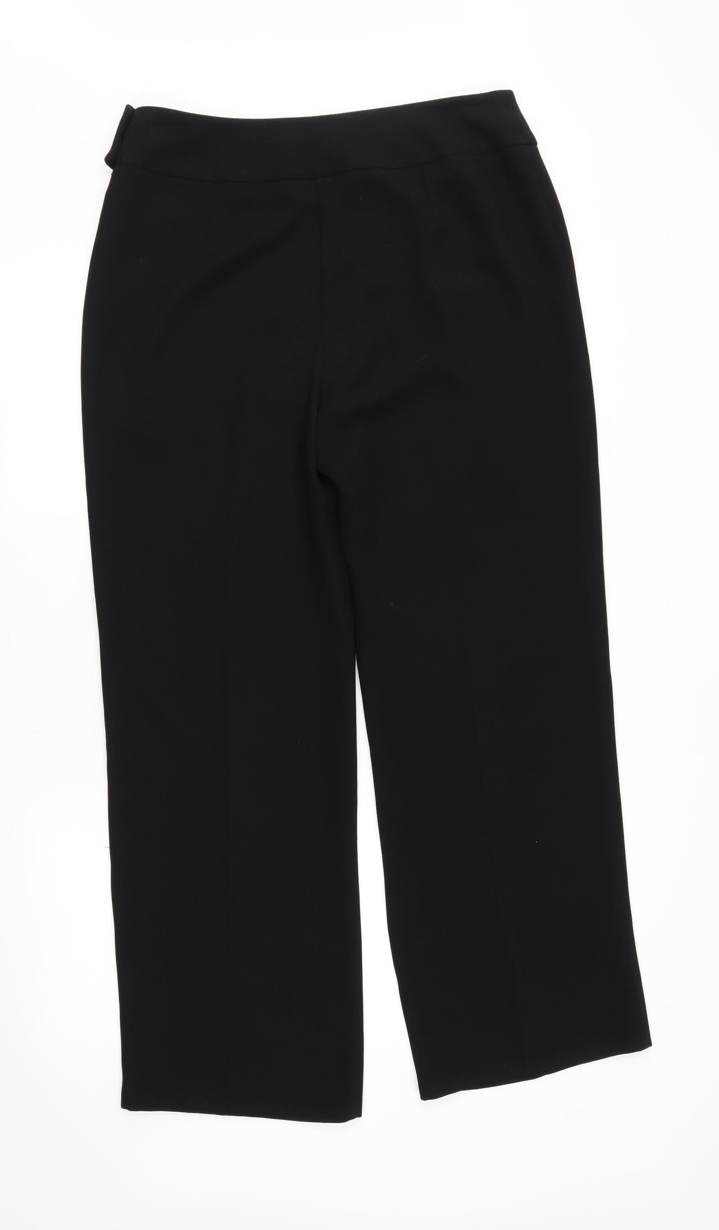 BHS Womens Black   Dress Pants Trousers Size 12 L24 in