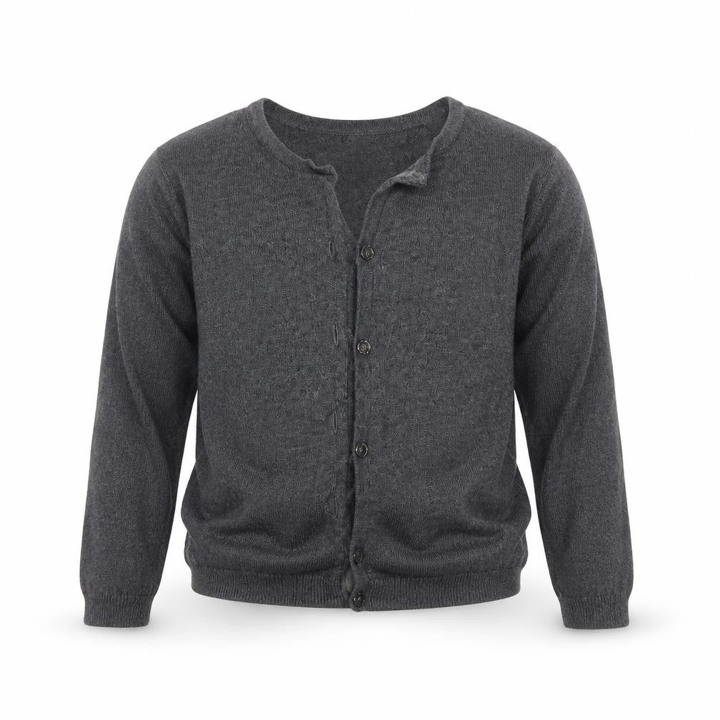 H&M Girls Grey   Cardigan Jumper Size 5-6 Years