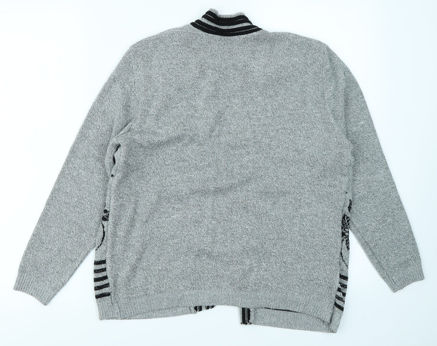 Sarah Hamilton Womens Grey   Pullover Jumper Size L