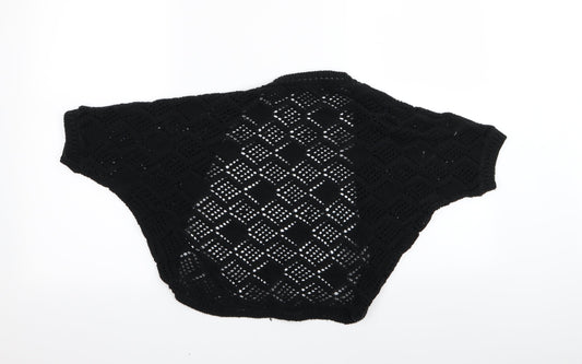 Love Womens Black   Cardigan Jumper Size S