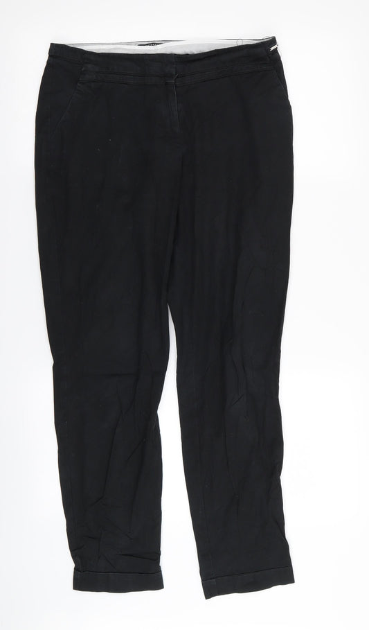 prsay Womens Black   Trousers  Size 8 L30 in