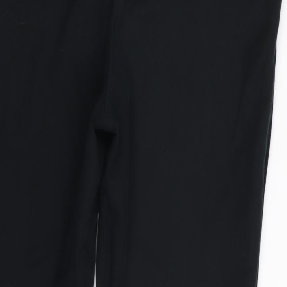 Moda Womens Black   Trousers  Size 14 L26 in