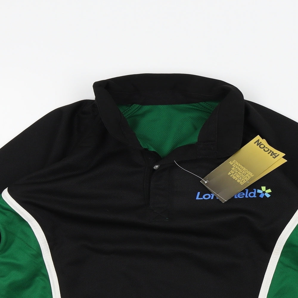 longfield Boys Black   Pullover Jumper Size S