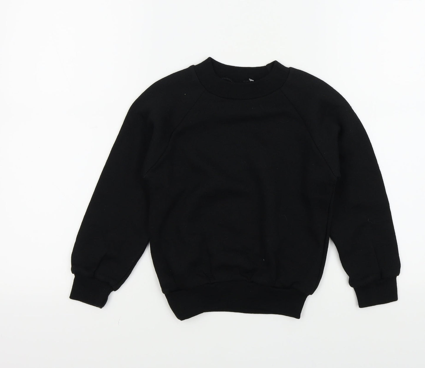 CLASS Boys Black Colourblock  Pullover Jumper Size 5 Years