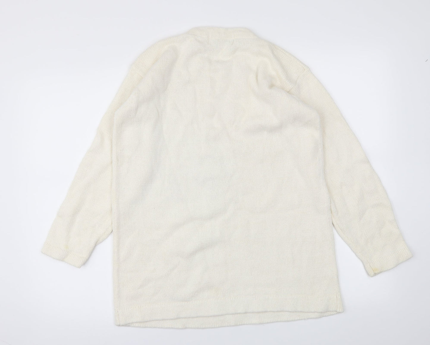 Sanco Womens Ivory   Pullover Jumper Size M