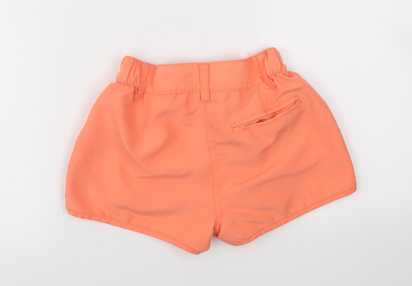 pepperts Girls Orange   Sweat Shorts Size 5-6 Years