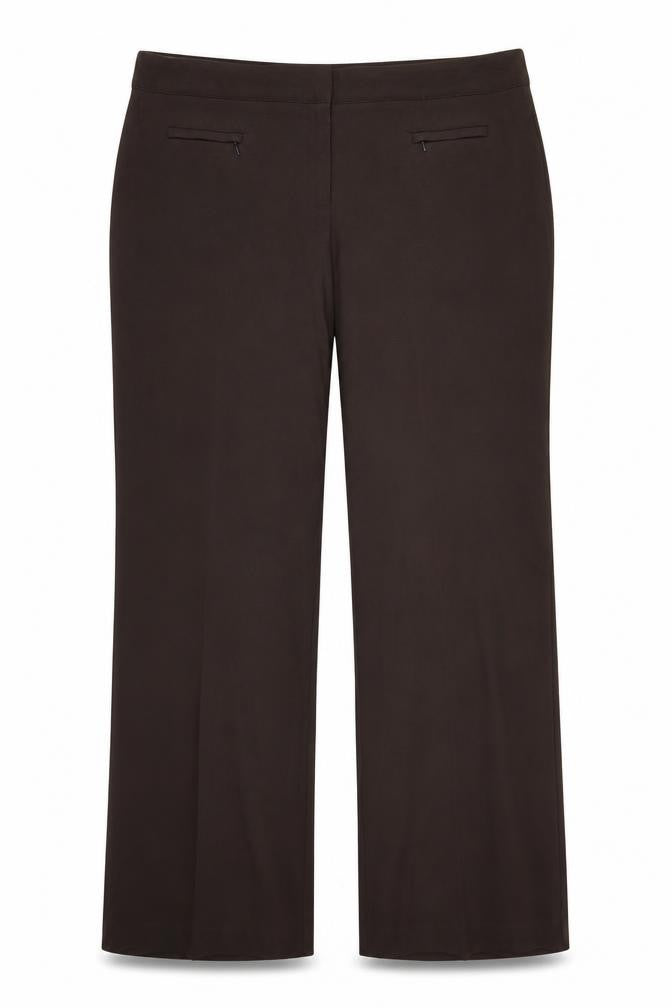 Mia Moda Womens Brown   Trousers  Size 20 L27 in