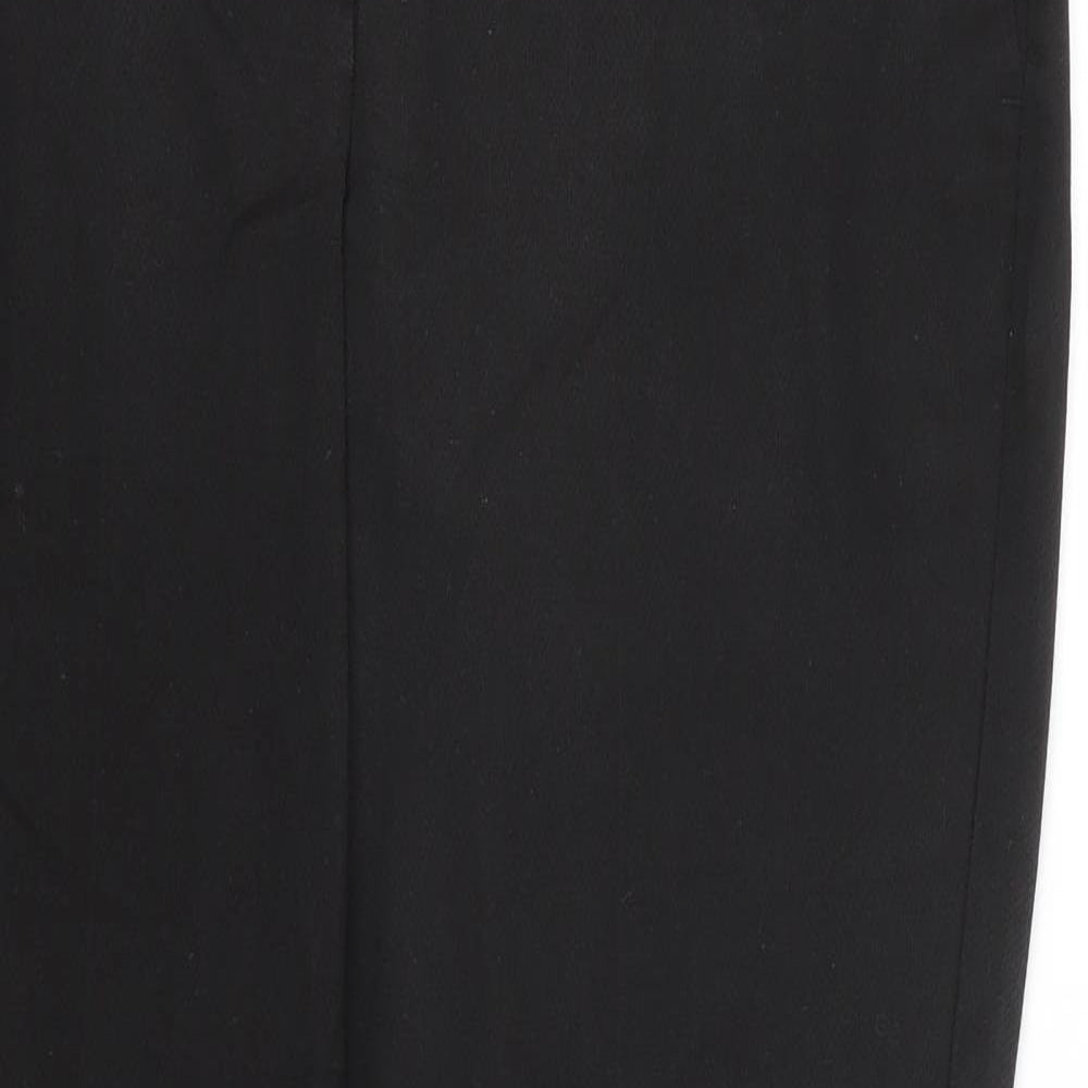 NEXT Womens Black   Trousers  Size 6 L25 in