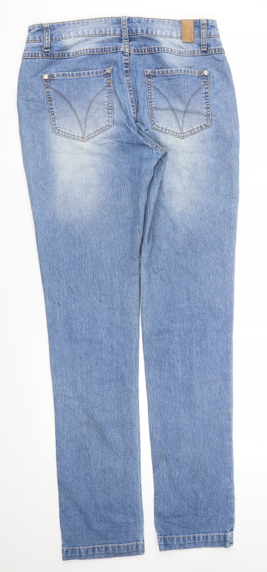 FREE QUENT  Womens Blue   Skinny Jeans Size 27 L32 in
