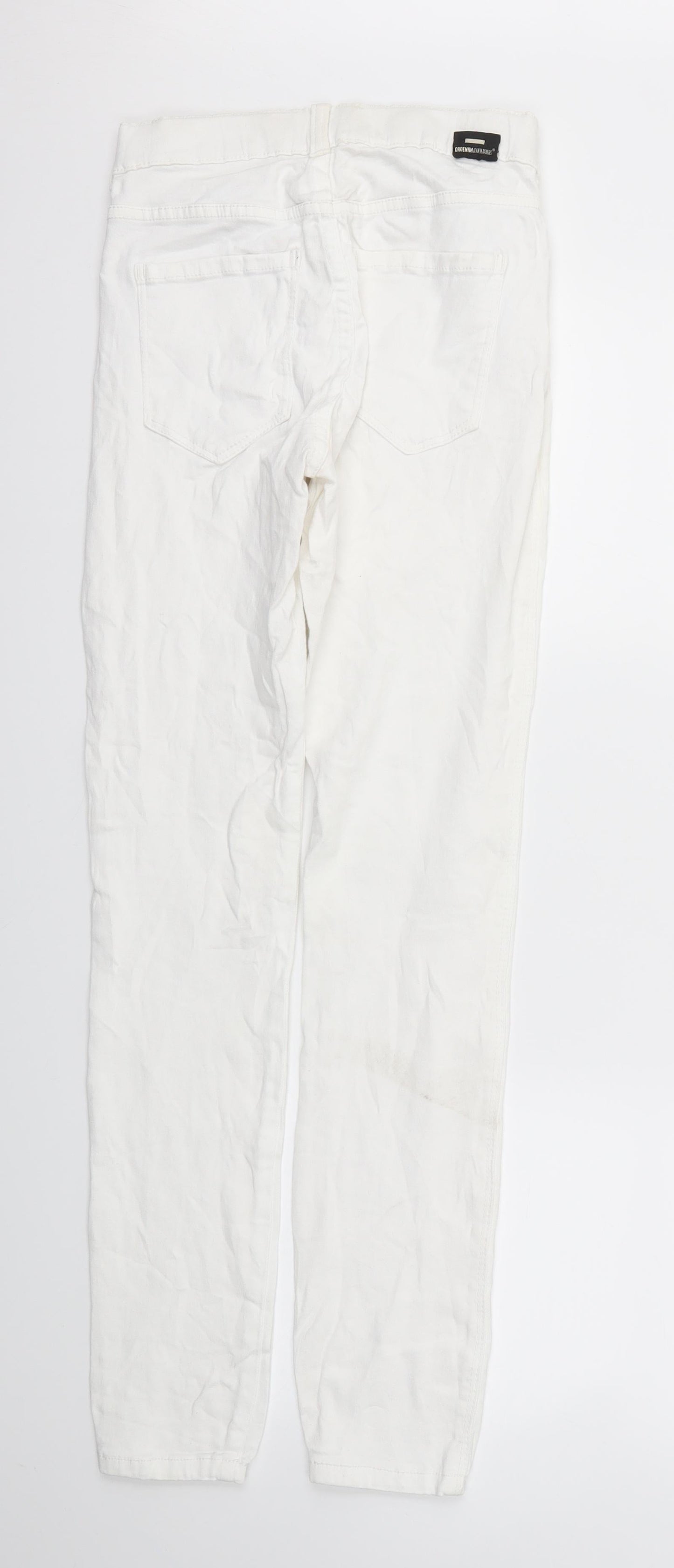 Preworn Womens White   Skinny Jeans Size S L30 in