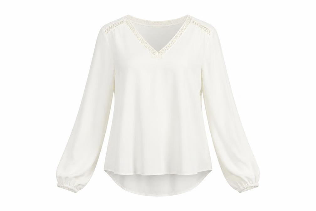 New Look Womens Ivory   Basic Blouse Size 10